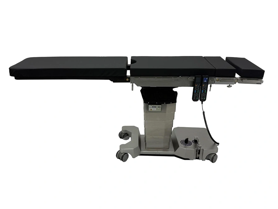 Stainless Steel Electric Hydrulic Surgical Operation Table with Manual Function For Patient C Arm X Ray table operation