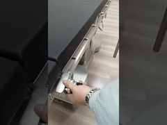 600*150*10mm Horizon ve Dikey Roation özelliği ile paslanmaz çelik cerrahi kol tablosu